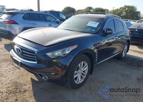2012 Infiniti Fx35 из США, поврежденный, VIN JN8AS1MU7CM120364